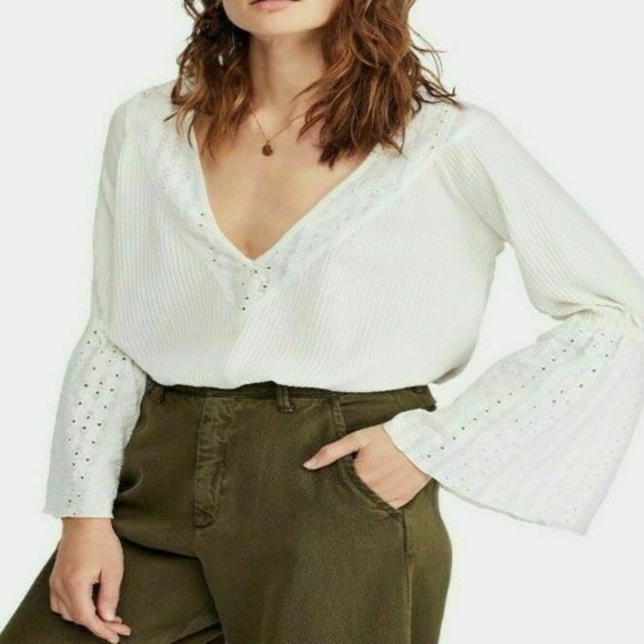 Parisian Nights  long sleeve top - Size Medium - Picture 1 of 6